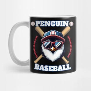 penguin baseball Mug